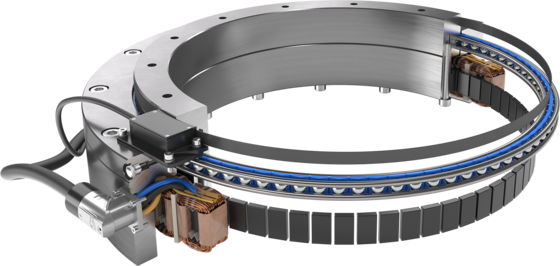 Drehverbindung mit Torquemotor