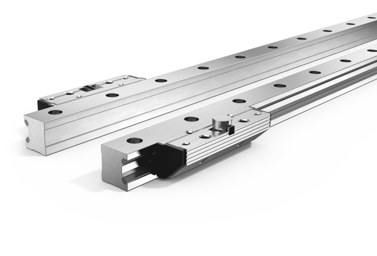 Linearführungen: Rollenschuhe und Einzelschienen